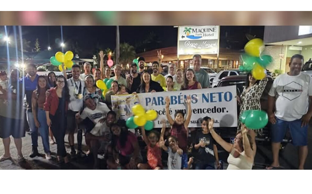 Carreata comemorou conquista de Roberto Franco no Pan-Americano