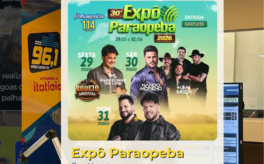 Vem aí mais uma Expô Paraopeba com apoio da Rádio Cidade
